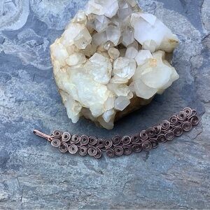 Artisan Copper Wire Bracelet Handmade USA